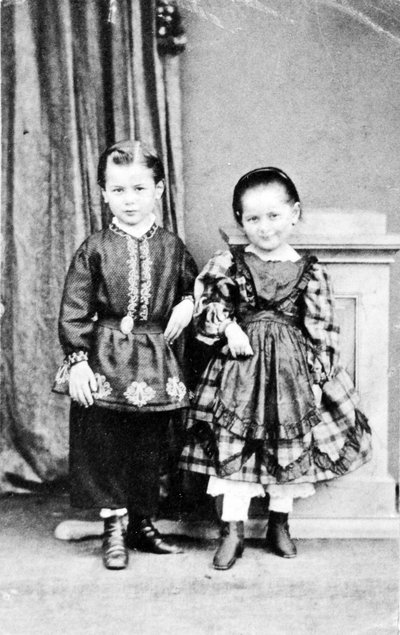 Portrait of a Brother and Sister by American Photographer
